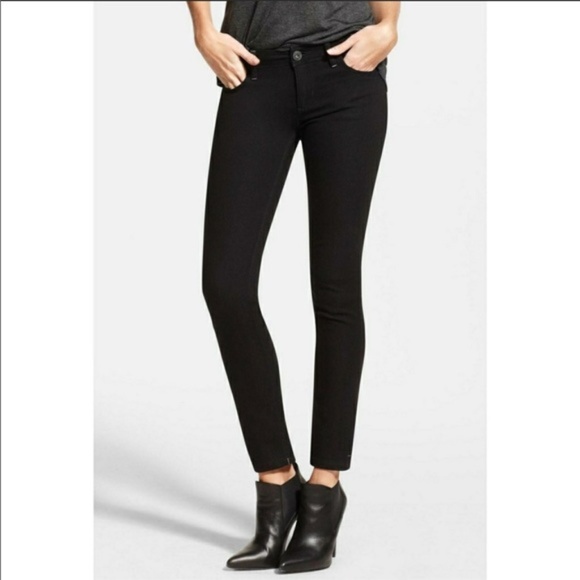 NWOT | DL1961 MidRise Skinny Ankle Onyx Jeans - Picture 1 of 10